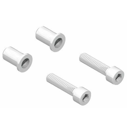 Fixation Traversante Pour Poigne Simple Porte Battante Inox Diva Xiv La Croise Ds