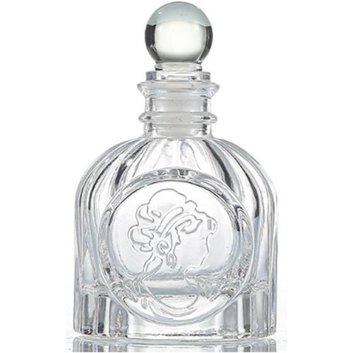 Flacon Diffuseur De Parfum Vide En Verre De 100 Ml Avec Couvercle Pour Aromathrapie, Accessoires De Parfum, Utilisation Pour Diffuseur De Parfum (Transparent)