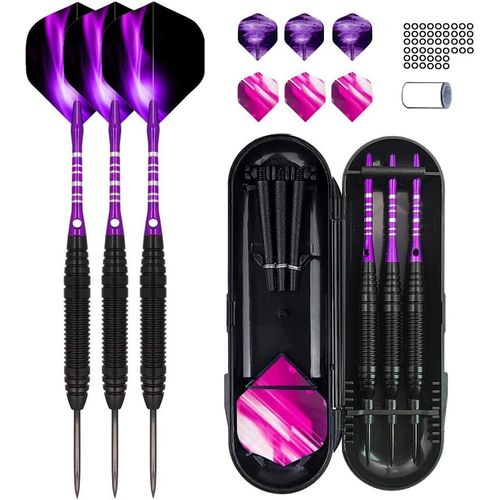 Flchettes Professionnelles,Flchettes Avec Pointe En Mtal,Flechette Pointe Acier Tungstne,Flechette Pointe Acier Professionnelle,Jeu De Flchettes Avec Pointe En Acier