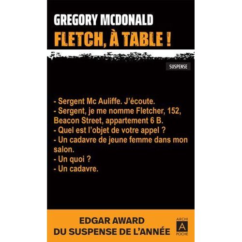 Fletch,  Table !  