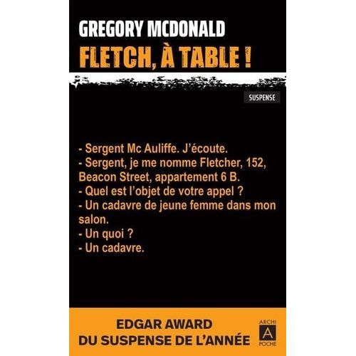 Fletch,  Table !    Format Poche 