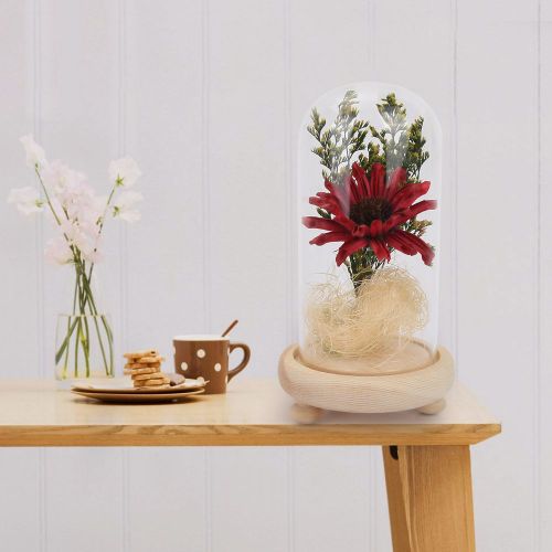 Fleur Eternelle En Verre, Preservee Pour Toujours, Bouquet De Fleurs Sechees A Faire Soi-Meme, Cadeau, Decoration D'interieur