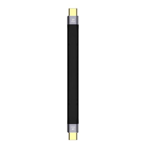 Flexible Cble de Chargement de Donnes De Type C  Type C / Usb Mle  Type C / Usb Femelle  type-c Mle 10gbps de Remplissage Rapide Cble de Donnes