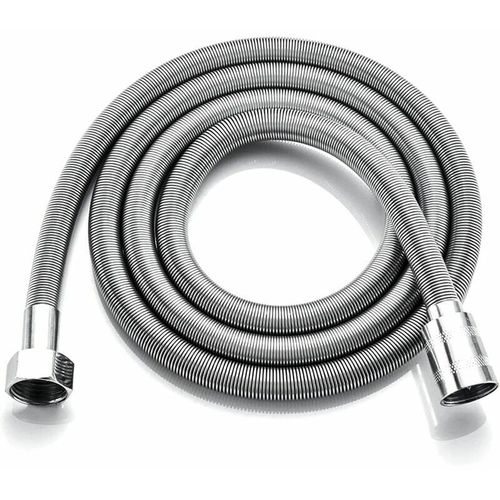 Flexible Douchette ,Tuyau De Douche 2m-2,50m En Acier Inoxydable , Flexible De Douche Universel ,Raccord Filet Universel(G1/2 Pouces) (2-2.5m)