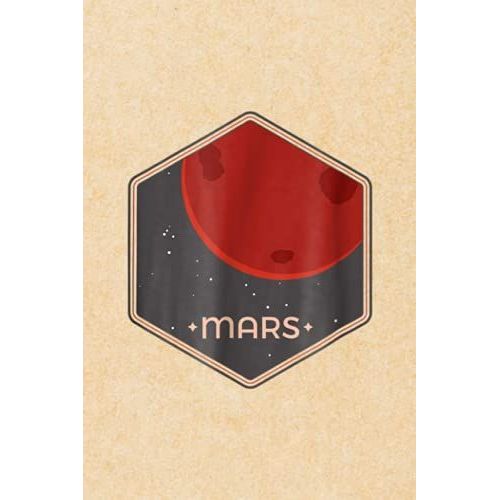 Flight Information Log Book | Mars Red Planet Space Badge   de Rock, Teri-Antoinette  Format Broch 