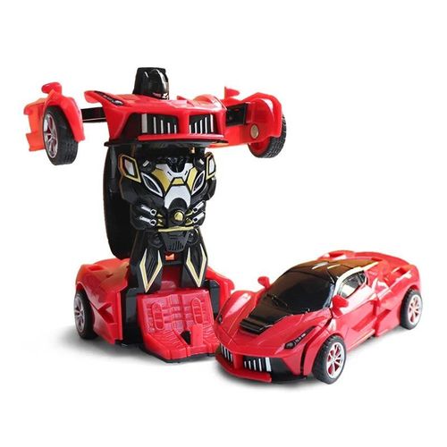 Flrd - Nouveau Style Mini 2 En 1 Anime Transformation Robot Mode