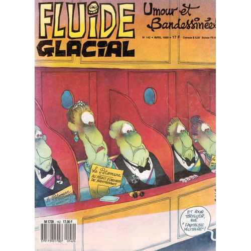Fluide Glacial 142 .. Gotlib, Landri, Hugot, Coyote, Pichon, Gimenez, Goossens, Moerell, Master .!