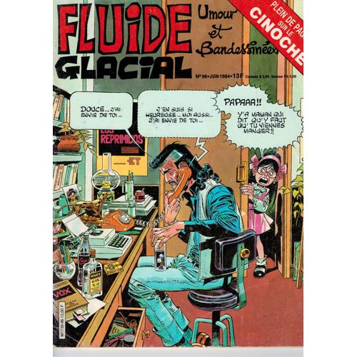 Fluide Glacial 96 .. Gotlib, Landri, Hugot, Coyote, Pichon, Gimenez, Goossens, Moerell, Master .!