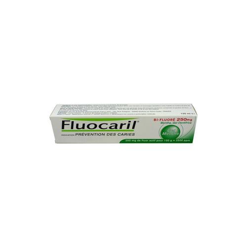 Fluocaril Dentifrice Menthe Bi-Fluore 250 Mg 125ml