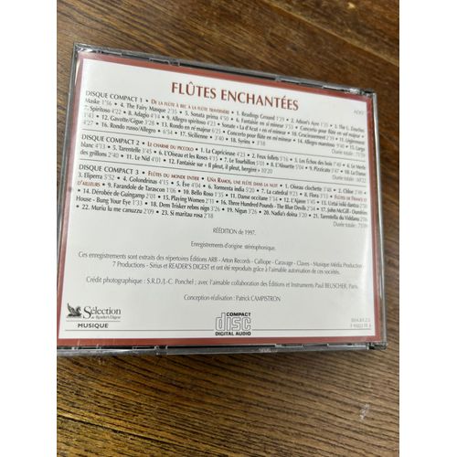 Flutes Enchantees - Selection Du Reader S Digest - Box De 3 Cd -