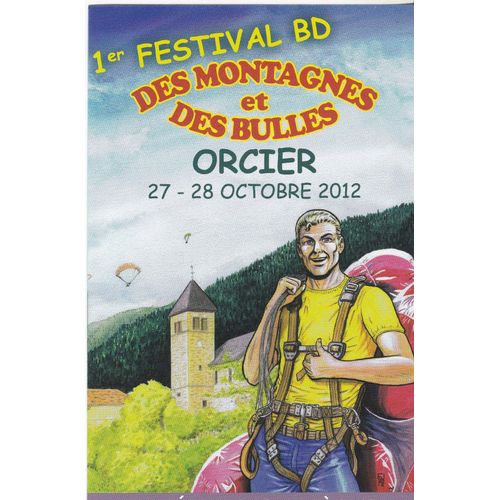 Flyer Winis Francis Festival Bd Orcier 2012 (Buck Danny...)