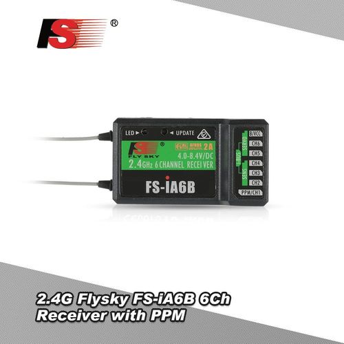 Flysky ? metteur-Rcepteur Pour Radio Commande De Drone Et D?Hlicoptre, 6 Cannaux Ibus, 2, 4 Ghz, Fs-I6 Fs-I10 I6 X I6s G 6ch Ppm