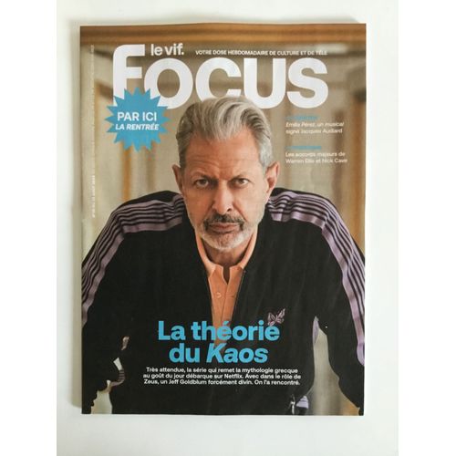 Focus 35 2024 Jeff Goldblum Kaos Jacques Audiard Nick Cave Warren Ellis Jake Xerxes Fussell Tanguy Habrand Patrick Corillon