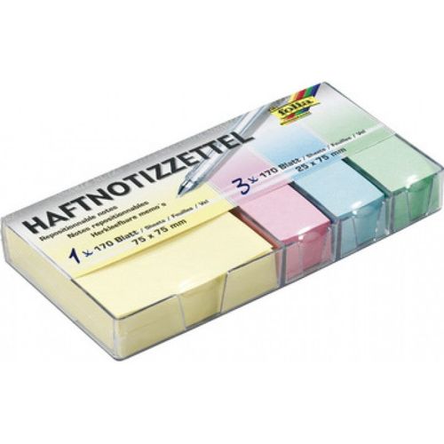 Folia Folia Notes Repositionnables Dans Un Distributeur, Garni