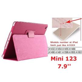 3 ou 4 dApple Dessin coloré Avec pied Porte-feuille Coque de protection Mokase pour iPad mini 2 En cuir 