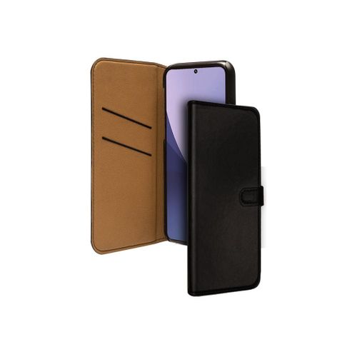 Bigben Connected - tui  Rabat Pour Tlphone Portable - Portefeuille Pliable - Synthtique - Noir - Pour Xiaomi 12 Pro