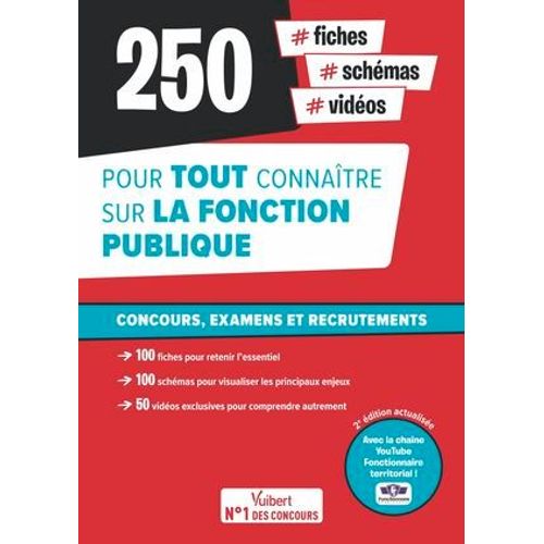 Fonction Publique : 250 Fiches, Schmas Et Vidos Pour Tout Connatre Sur La Fonction Publique - Avec La Chane Youtube Fonctionnaire Territorial  