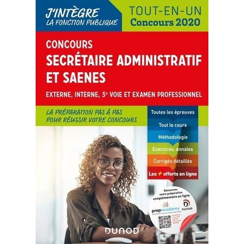 Concours Secrtaire Administratif Et Saenes - Tout-En-Un    Format Beau livre 