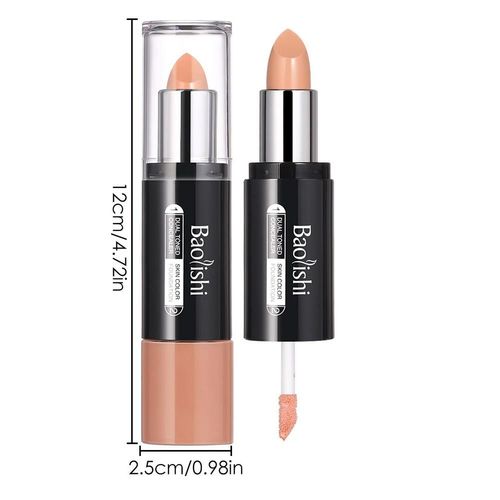 Fond De Teint Correcteur 2 En 1, Couverture Complte Du Visage, Cache Les Imperfections, Anciers De Contour Des Yeux Foncs, Stylo Primaire De Maquillage, Cosmtique