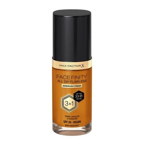 Fond De Teint - Max Factor - Facefinity All Day Flawless - Teinte W95-Hazelnut - 30 Ml - Pour Tous Types De Peau