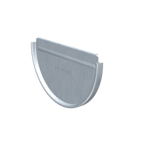 Fond Pour Gouttire De 25 - Talon Symtrique Universel Emboitable Zinc Naturel