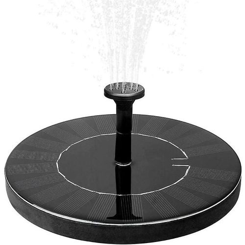 Fontaine Solaire Avec Batterie, Fontaine De Jardin Extrieure 1,5 W, Fontaine  Eau, Dcoration De Jardin, Mini Pompe  Eau, Pompe Solaire Avec Batterie, Pompe De Bassin Extrieure,
