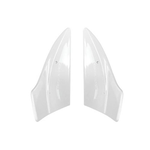 For - C- W206 C200 C260 C43 Front Bumper Lip Diffuser Splitter Spoiler Diffuser White