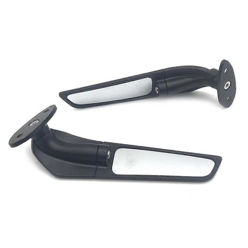 Gnrique : For Zx6r Ninja 650 400 250 Yzf-R1 R6 Motorcycle Mirror Modified Wind Wing Adjustable Rotating Rearv