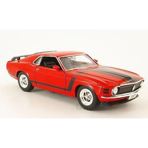 Ford Mustang Boss Rouge 1970 1/24 Welly