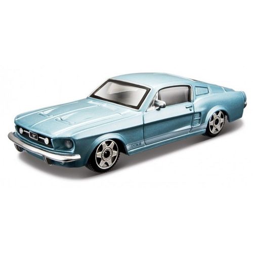 Ford Mustang Gt Bleu 1964 1/43 Burago