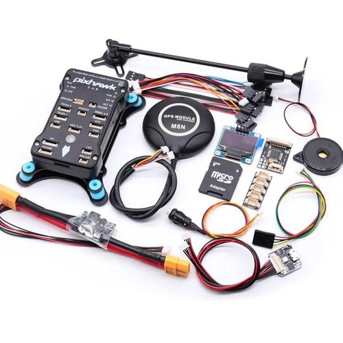 Forfait lev - Contrleur De Vol Pixhawk, Px4 Pix 2.4.8 32 Bit, Pilote Automatique Avec Interrupteur De Scurit, 4g Sd, Buzzer Ppm I2c Rc Quadcopter Ardupilot