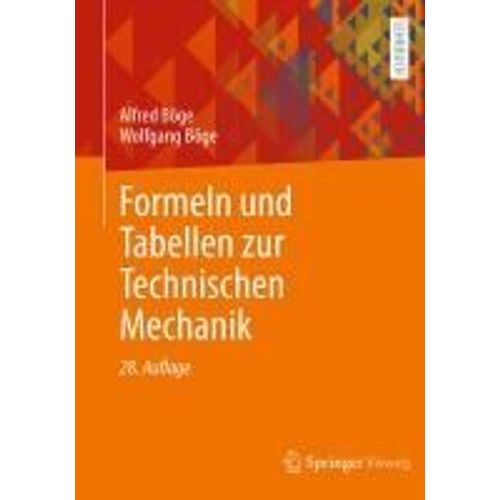 Formeln Und Tabellen Zur Technischen Mechanik    Format Broch 