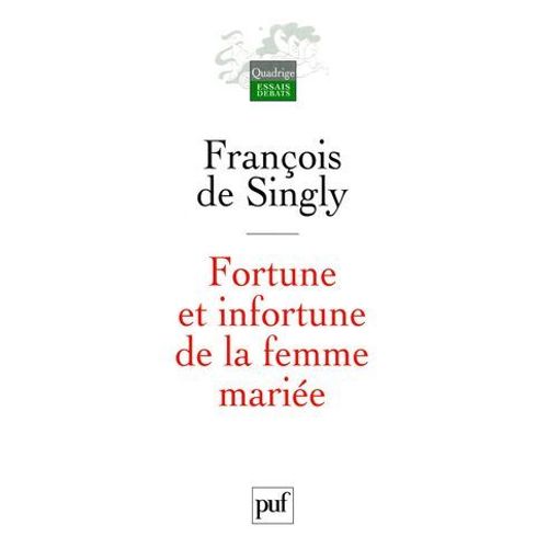 Fortune Et Infortune De La Femme Marie  