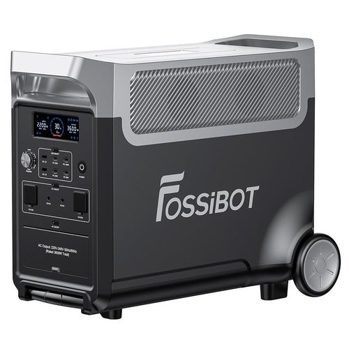 Fossibot F3600 Centrale lectrique Portable 3840wh Lifepo4 Batterie 3600w Ac Sortie Entirement Recharge En 1,5 Heures
