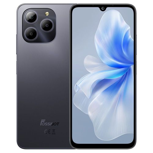 FOSSiBOT S2 4G Android 14 8 Go de RAM 256 Go de ROM, cran FHD 6,72', batterie 5000 mAh, reconnaissance faciale et empreinte digitale, NFC