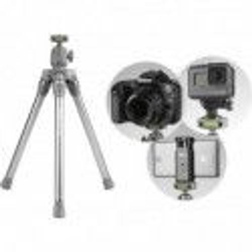 Fotopro S3-Lite Gris & Vert - Kit Trpied Universel Compact & Lger