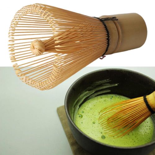 Fouet En Bambou De Style Japonais Pour Poudre De Th, Outil Multifonctionnel Pour Th Vert Matcha