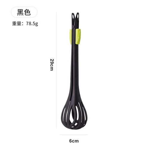 Fouet En Nylon Multifonctionnel, Fouet Cratif  Double Usage, Clip Alimentaire, Mlangeur Manuel, Mlangeur D'?Ufs, Outils De Cuisson, Gadgets De Cuisine