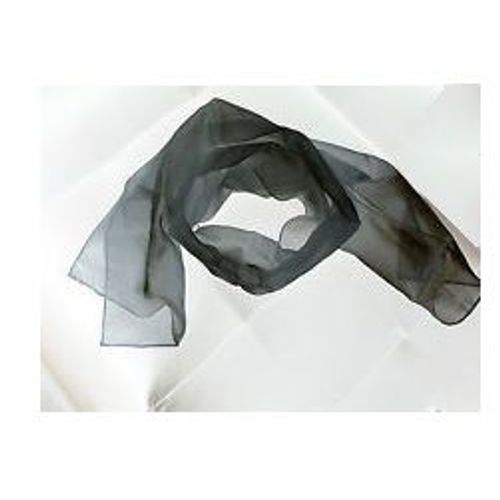 Foulard Etole Echarpe Neuve Soyeuse Legere Chale Voile Organza Gris Fonce Uni Fluide Chatoyant Irise Noeud Cravate Chouchou Accesssoire De Mode Feminin Anthracite Decoratif Chic Neuf Reglisse Uni Mode