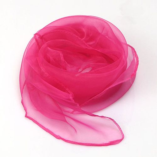 Foulards De Danse Et Jonglerie Carrs  Ourlets 60x60cm, 6 Couleurs, charpe Desigual Carre En Polyester (Couleurs Assorties), 1 Pice