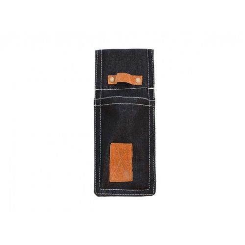 Fourreau D'outils En Jean - L 1,8 X L 9,8 X H 24,2 Cm - Bleu