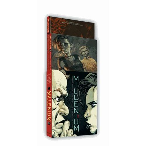 Millnium Tomes 1 Et 2 - Tome 1, Les Hommes Qui N'aimaient Pas Les Femmes (Premire Partie) ; Tome 2, Les Hommes Qui N'aimaient Pas Les Femmes (Seconde Partie)   de Stieg  Format Coffret 