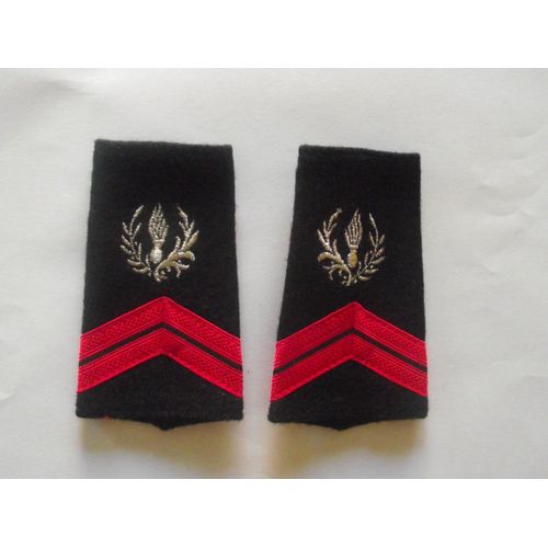 Fourreaux Commissariat Grade Brigadier Pdl Arme De Terre