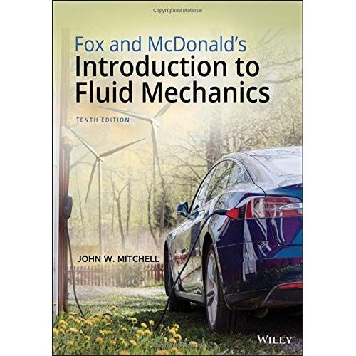 Fox And Mcdonald's Introduction To Fluid Mechanics    Format Broch 