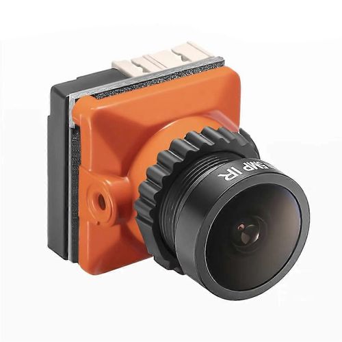 Fpv Camera 1800tvl 5mp 2.1mm 1/8 Inch Starlight Sensor 5v-40v Ntsc/Pal With Osd For Rc Fpv Racing Drone Diy Parts Orange