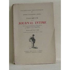 henri frédéric amiel journal intime