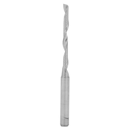 Fraise A Queue Helicoidale Simple A Tige De 3,175 Mm Pour Acrylique Et Abs (2 X 22 X 45 Mm)