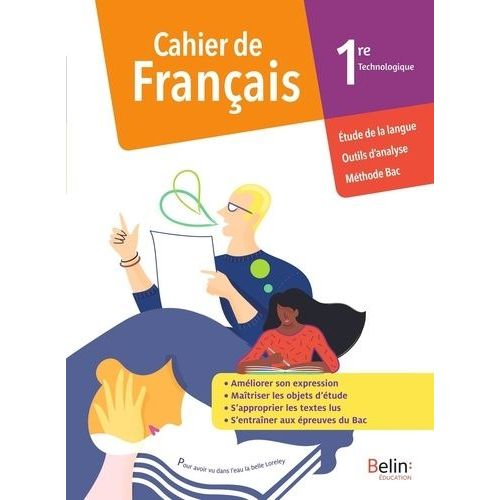 Franais 1re Technologique - Cahier De L'lve    Format Non Precis 