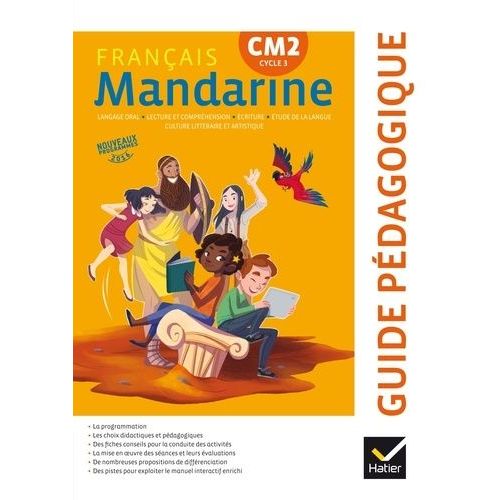Franais Cm2 Cycle 3 Mandarine - Guide Pdagogique    Format Non Precis 