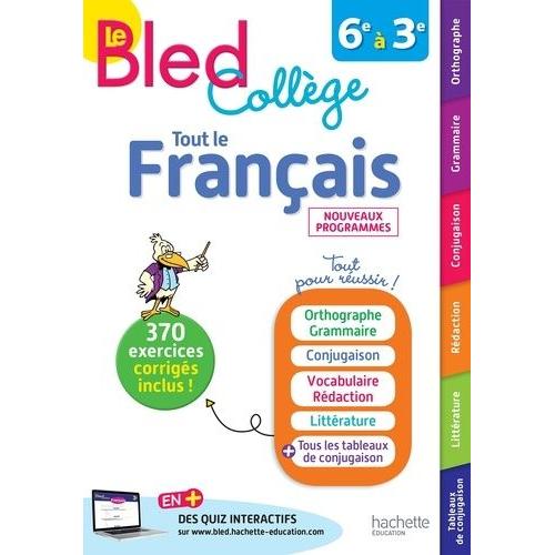 Tout Le Franais Collge 6e  3e   de Lisle Isabelle de  Format Beau livre 